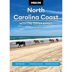 (영문도서)Moon North Carolina Coast: With the Outer Banks: Best Beaches Kayaking & Sailin... Paperback, Moon Travel, English, 9798886471816