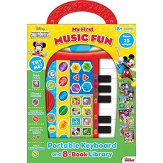[5] Disney Mickey Mouse Clubhouse - My First Music Fun Portable Electronic Keyboard and 8-Book Lib, [5] Disney Mickey Mouse Clubho