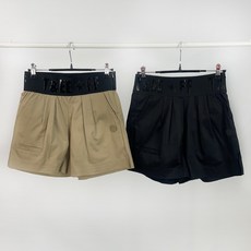 투솜 여성골프반바지 엠보레터링 허리밴딩 여자 골프 팬츠 숏팬츠 여름웨어 의류