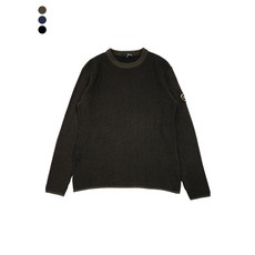 닉스 NIX 남) 투톤 라운드 스웨터 (FNQWCWR103P)