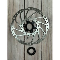 SHIMANO SM-RT64 -L DEORE 中央鎖入式碟盤 外鎖碟片 203mm, 1個