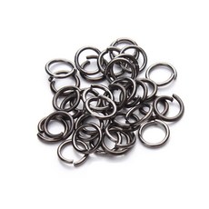 금속 오링 20mm원형고리 금속링 오너킹 O링, 1개, 흑니켈
