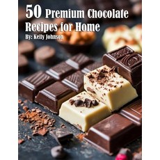 (영문도서) 50 Premium Chocolate Recipes for Home Paperback, Marick Booster, English, 9798330350131