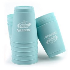 제오오스토어 스택스 12개입 스카이블루 스택스컵 스피드스태킹 스포츠컵쌓기 쌓기게임