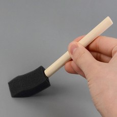 셀엔드 스펀지 붓 2.5cm 스펀지브러쉬 페인트솔, 1개