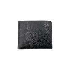 Roberta Colum 義大利軟牛皮男士短夾 可拆式卡片層 雙鈔票層 黑色