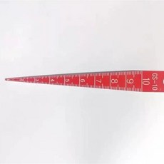 갭자 게 눈금자 측정 두께 7개 틈새 밸브, H. 110mm 레드 내구성