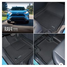 TOYOTA RAV4 5代 卡固立體汽車踏墊 防漏 止滑