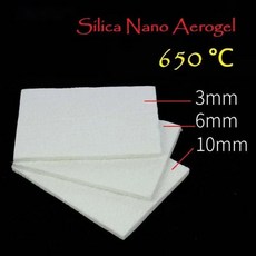 크기 50x200cm 10mm 두꺼운 실리카 나노 에어로젤 펠트 복합 단열재 보일러 파이프 내화 방수, 01 w 10cm x l 10cm, 02 Thickness 20mm
