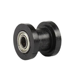 오토바이 8/10mm 드라이브 체인 롤러 풀리 휠 슬라이더 텐셔너 가이드 Enduro Motocross Pit Dirt Bike ATV, 02 Black 8mm