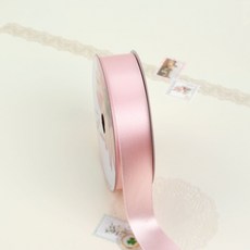 노크원 고밀도 74색 공단리본 25mm x 약 11M, 40. 살핑크