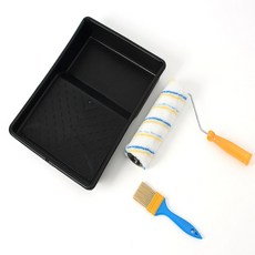 페인트 붓 롤러 트레이 세트 블루 페인팅, 1개