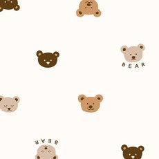 방수천 DTP 방수원단 대폭 데이지 꽃무늬천 해피체크 애플그린 W100, 085) 골든베어 W114