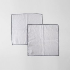 일본 마나 유리 청소 타월 그레이 2P세트 / W640, 1세트