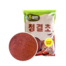청결초 김치용 굵은입자 2.5kg, 1개