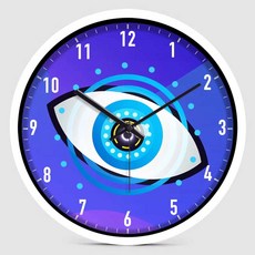 헬스장 벽시계 스포츠 아날로그시계 개성 프레임, 17. 10인치 R1104 검은바늘 화이트