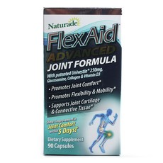 Naturade Flex Aid葡萄糖胺&膠原蛋白&維他命D3膠囊, 1個, 90入