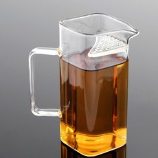 901M 내열유리 거름망 숙우 300ml 심플티팟 거름망숙우 차주전자