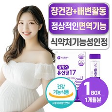 임산부 유산균 장건강 장에 좋은 영양제 프로바이오틱스 비피더스균, 30회분, 1박스