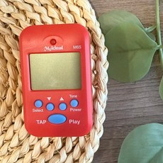 老羊樂器店 Meideal M65 節拍器 迷你夾式節拍器 音量大 免電池, 紅色, 1個