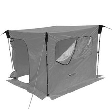 캠프플라이 등산용 쉘터 (특대형 대형 중형) 등산쉘터 바람막이쉘터 쉘터텐트 바람막이텐트 등산 낚시 캠핑, 중형(160x145x130Cm), 그레이