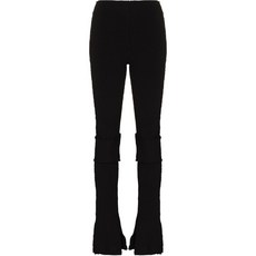 탈리아바이어 웜업 니트 플레어 팬츠