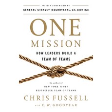 (영문도서) One Mission: How Leaders Build a Team of Teams Hardcover, Portfolio, English, 9780735211353