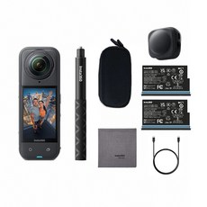 Insta360 全景相機套裝，包含多種配件，輕巧便攜，操作簡單, 入門套裝, INSTA360 X5