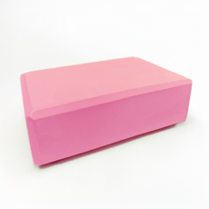 요가블럭 필라테스블럭 요가도구 필라테스 스트레칭 홈트 EVA, 코튼캔디 핑크, 1개