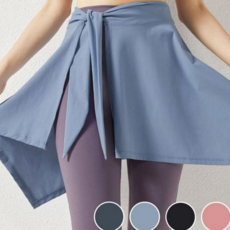 여성 운동 스커트 피트니스 트레이닝 활동성 여성 헬스 스커트 데일리 러닝 필라테스 스포츠 사이클 요가복