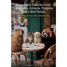 (영문도서)Biases and Fallacies with Capybaras Kittens Puppies and a Red Panda: Four ani... Paperback, Independently Published, English, 9798185160268
