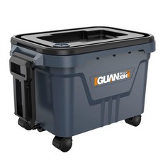 이동식 세차 버킷 접이식물탱크 연결통 디테일링 바스켓, 그레이 27.5kg, 1ml