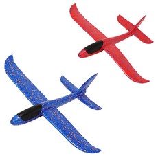 희망상점 에어 글라이더 나혼자산다 비행기 회전비행 안전 어린이 장난감, 1개(색상랜덤)