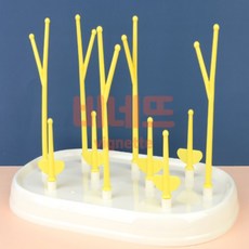 다용도 플라스틱 병 컵 정리대 젖병 보관함 건조대 젖병건조대