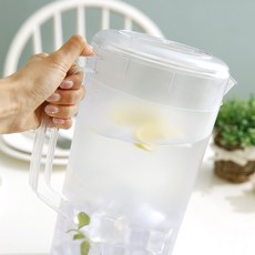 대용량 물통 빅 워터 포트 가정용 업소용 식당 술집 물 음료 보관 2size, 1개, 3500ml, 투명