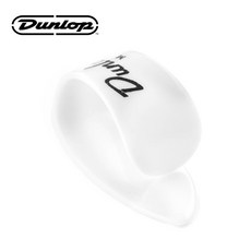던롭 Dunlop White Plastic 썸피크 Medium (9002R)
