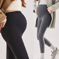 임산부 겨울 피치기모 면 레깅스 데일리 요가복