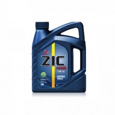 건설 중장비 중대형 디젤 엔진오일 SK 지크 X5000 윤활유 차량용품 15W40, 1개