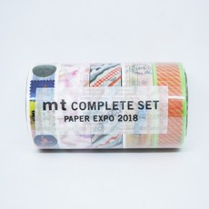 莫莫日貨 全新日本原裝進口 2018 mt 東京紙博限定款 和紙膠帶 (五卷一組), 1個