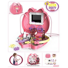 BOW 廚房扮家家酒 24件組 後背包玩具, 1個, 聚會化妝單肩包(CF148431)
