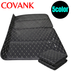 【이동식 5성급 스위트룸】접이식 차량용 취침용 매트 차량용 접이식 매트리스 공기주입필요없는자동차용여행 매트 차박매트 차량용 에어매트, 128x71CM, [2pcs]블랙+블랙 골드실