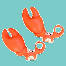 킹크랩 피젯토이 스트레스 해소 장난감 어른 손 피젯 보드게임 성인 집게발 태엽 게모양, 2. 그린