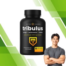 누트라챔프 트리뷸러스 남가새 트리블러스 추출물 90캡슐, 1개, 90
