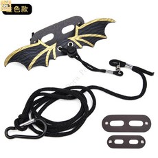 【熱銷！臺灣出貨】蜥蜴牽引帶/爬蟲/小寵牽引繩, 金色翅膀, 1個