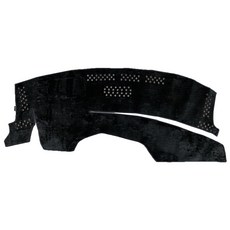 e系列汽車用品 2022年9月UX儀錶板避光墊 上下兩層切開 防曬 隔熱 龜裂 遮陽 保護墊, 黑色, 2022年9月UX無抬頭上下兩層切開  開 短毛(長度1mm/偏灰色)