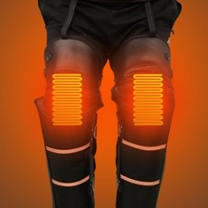 충전식 오토바이 발열워머 라이더 무릎 워머 충전식 방한, 4-6시간 전기 무릎 패드