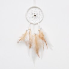 오꿈 드림캐쳐만들기 세트 DIY 마크라메 재료 키트, 03 버드 (브라운)