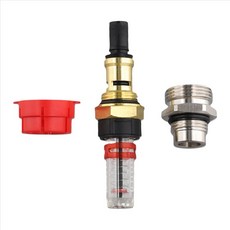 바닥 난방 용수 분리기 액세서리의 유량계를 대체하는 스테인레스 스틸 매니 폴드, 빨간색