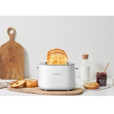 樂扣 雙烘烤槽烤麵包機 六段式調整 附防塵蓋