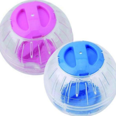 햄스터 헬스 산책볼 소형 동물 휠 운동 기 애완동물 장난감 이동 볼, 햄스터공블루BL03995